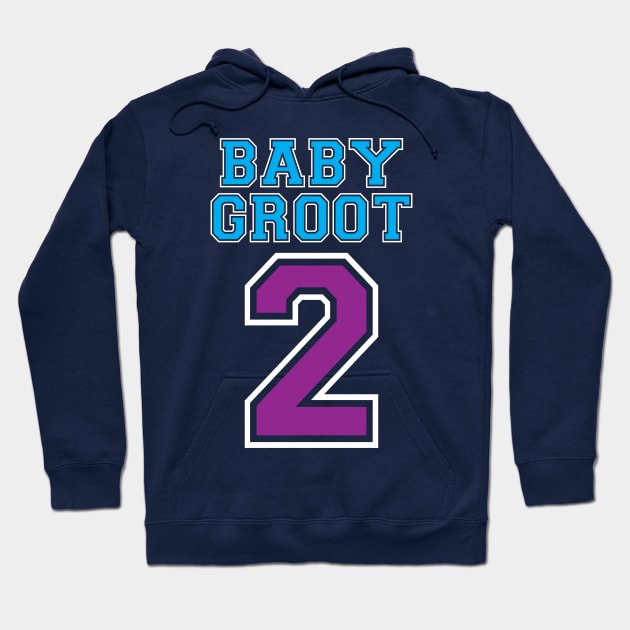 Baby Groot 2 Guardians of the Galaxy Hoodie by Rebus28